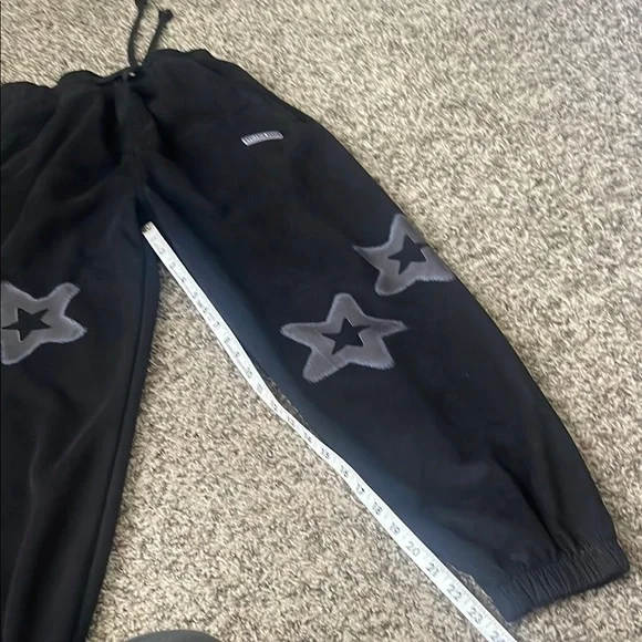 Aelfric Eden Sweatpants Star Graphic Drawstring Pants Casual Jogger/ unisex - Picture 10 of 10